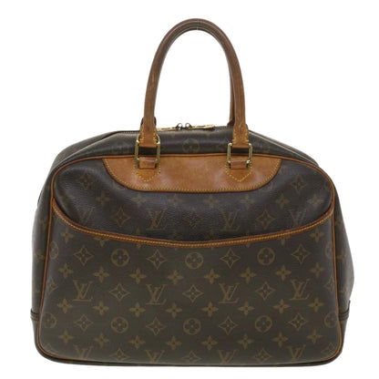 Louis Vuitton  Monogram Deauville Hand Bag M47270 LV Auth 37929