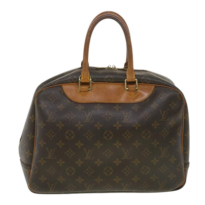 Louis Vuitton  Monogram Deauville Hand Bag M47270 LV Auth 37929