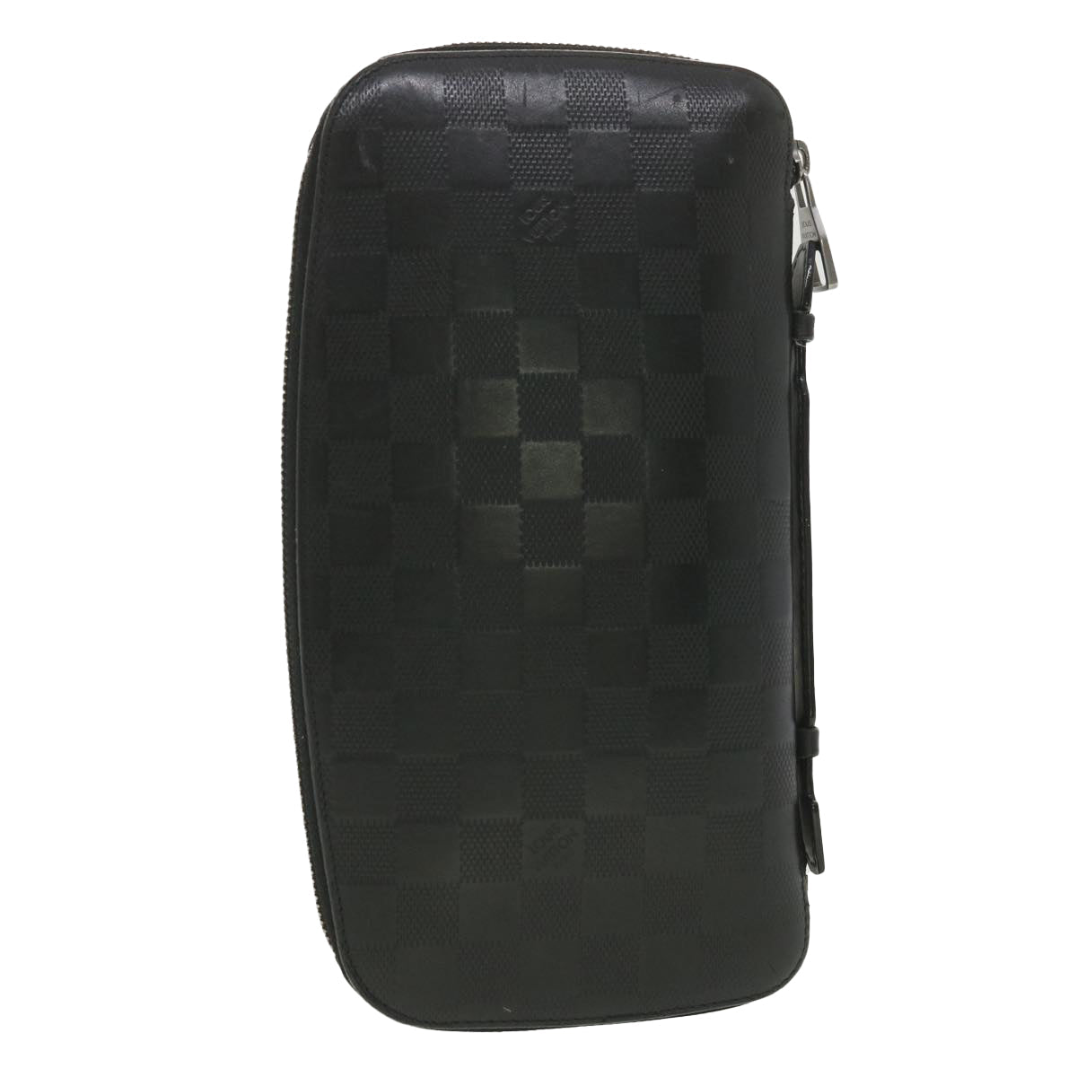 Louis Vuitton  Damier Infini Atoll Travel Case Black N41380 LV Auth 38142