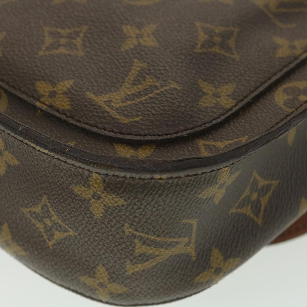 Louis Vuitton  Monogram Saint Cloud GM Shoulder Bag M51242 LV Auth 38149