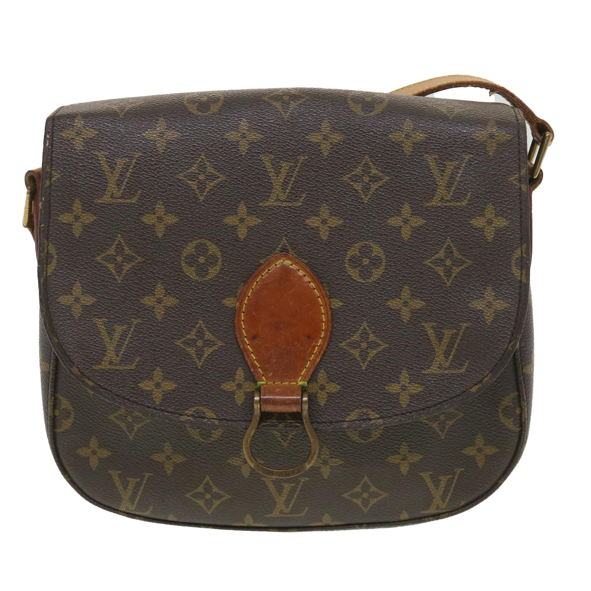 Louis Vuitton  Monogram Saint Cloud GM Shoulder Bag M51242 LV Auth 38149