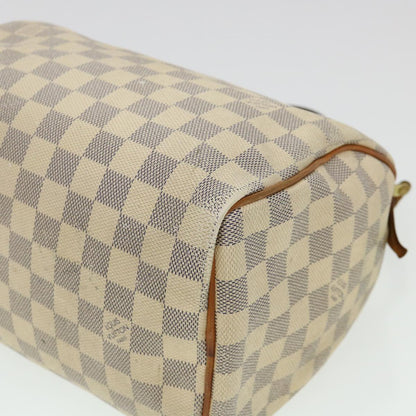 Louis Vuitton  Damier Azur Speedy 30 Hand Bag N41533 LV Auth 38153