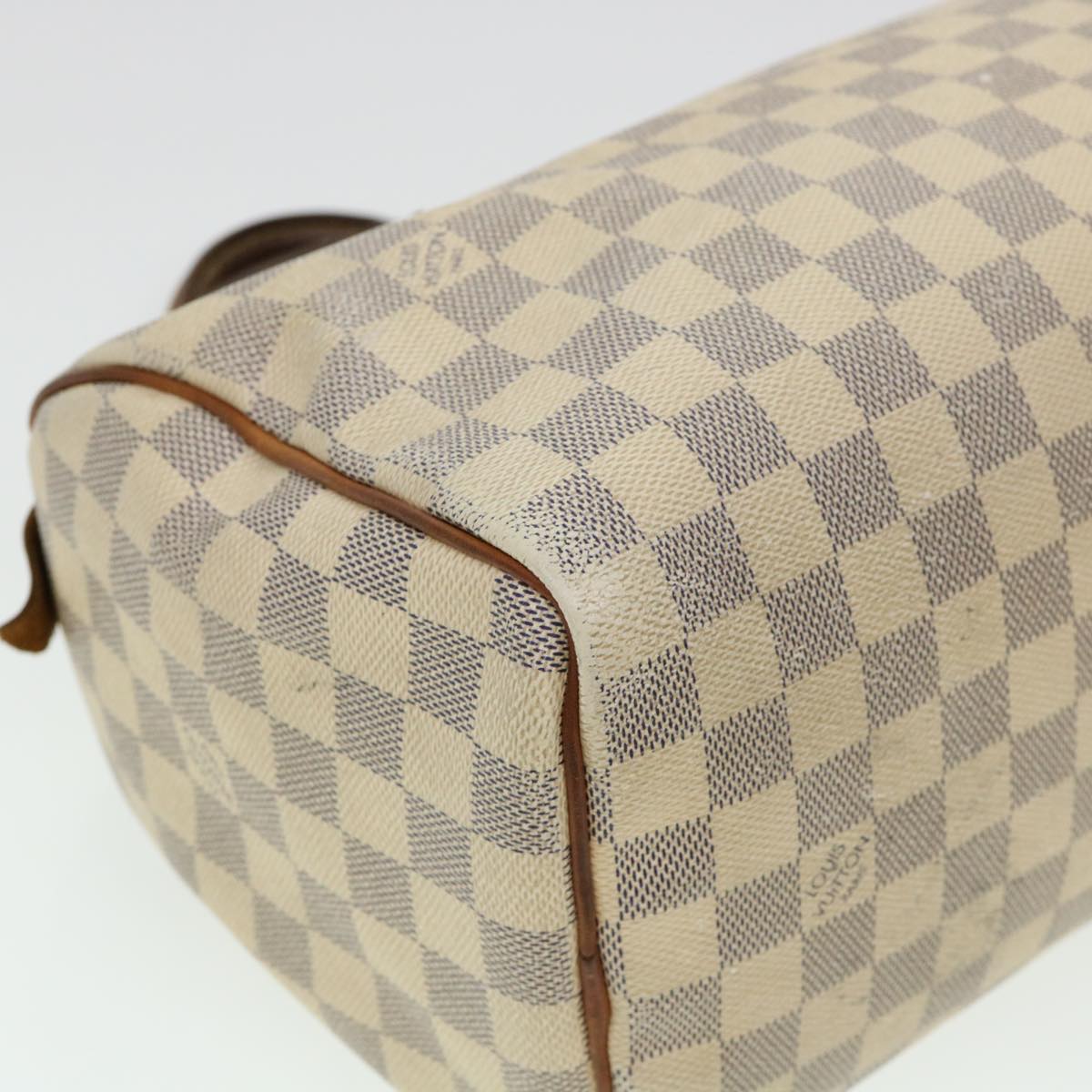 Louis Vuitton  Damier Azur Speedy 30 Hand Bag N41533 LV Auth 38153