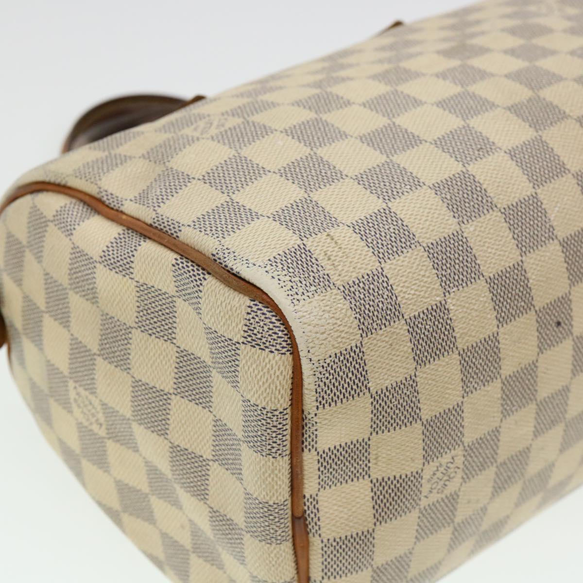 Louis Vuitton  Damier Azur Speedy 30 Hand Bag N41533 LV Auth 38153