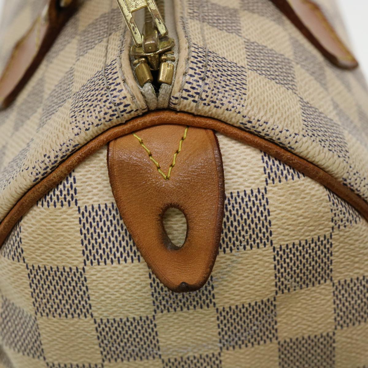 Louis Vuitton  Damier Azur Speedy 30 Hand Bag N41533 LV Auth 38153