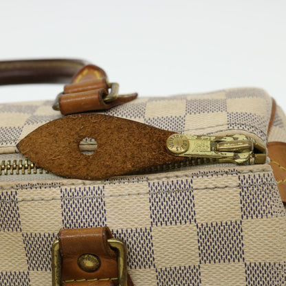 Louis Vuitton  Damier Azur Speedy 30 Hand Bag N41533 LV Auth 38153