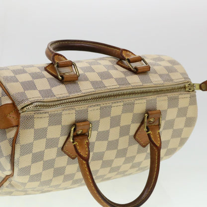 Louis Vuitton  Damier Azur Speedy 30 Hand Bag N41533 LV Auth 38153