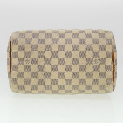 Louis Vuitton  Damier Azur Speedy 30 Hand Bag N41533 LV Auth 38153