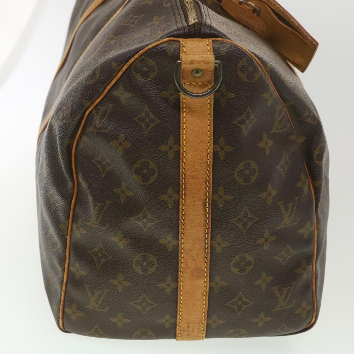 Louis Vuitton  Monogram Keepall Bandouliere 50 Boston Bag M41416 LV Auth 38157