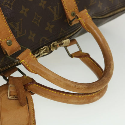 Louis Vuitton  Monogram Keepall Bandouliere 50 Boston Bag M41416 LV Auth 38157