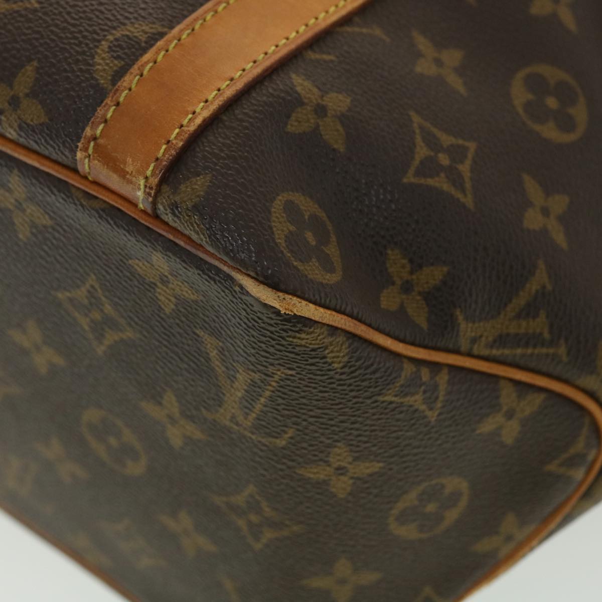 Louis Vuitton  Monogram Sac Shopping Tote Bag M51108 LV Auth 38337