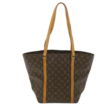 Louis Vuitton  Monogram Sac Shopping Tote Bag M51108 LV Auth 38337