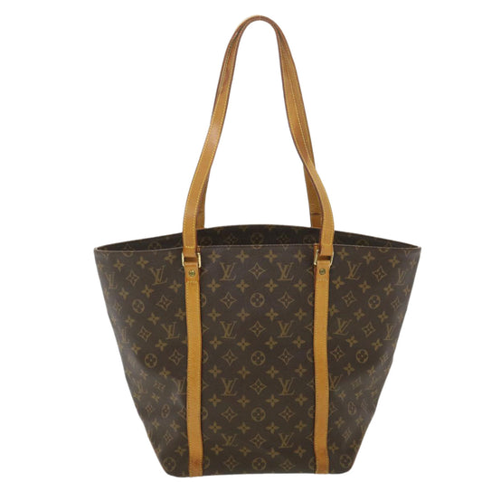 Louis Vuitton  Monogram Sac Shopping Tote Bag M51108 LV Auth 38337