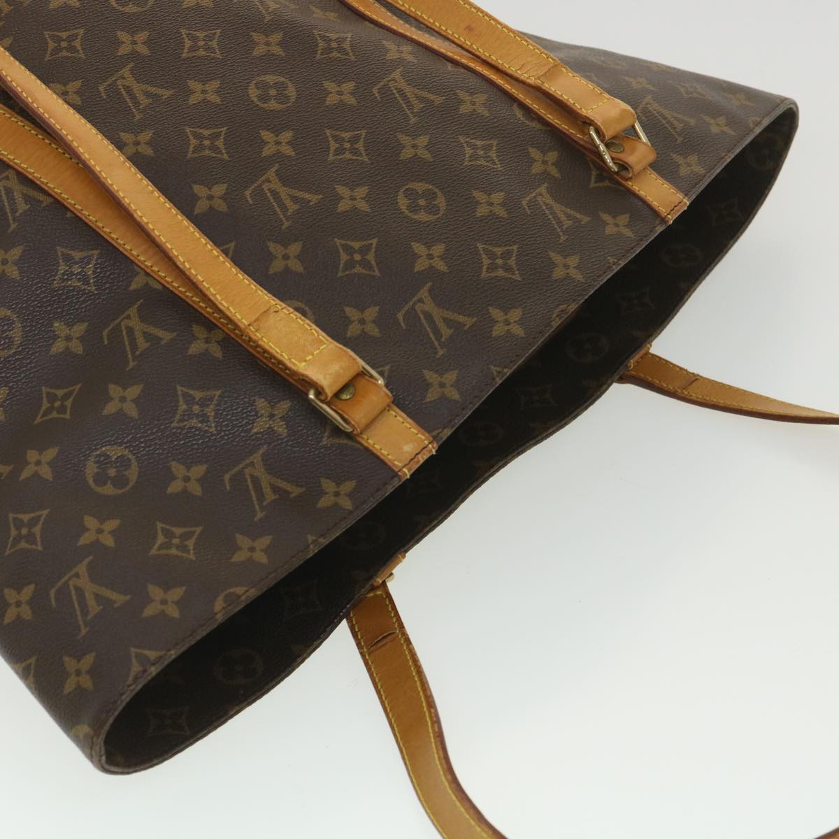 Louis Vuitton  Monogram Sac Shopping Tote Bag M51108 LV Auth 38337