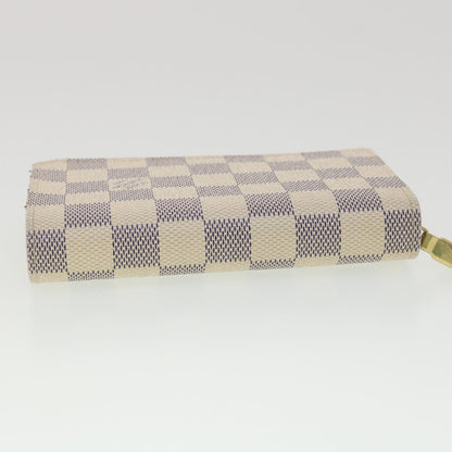 Louis Vuitton  Damier Azur Porte Monnaie Billets Tresol Wallet N61744 Auth 38421