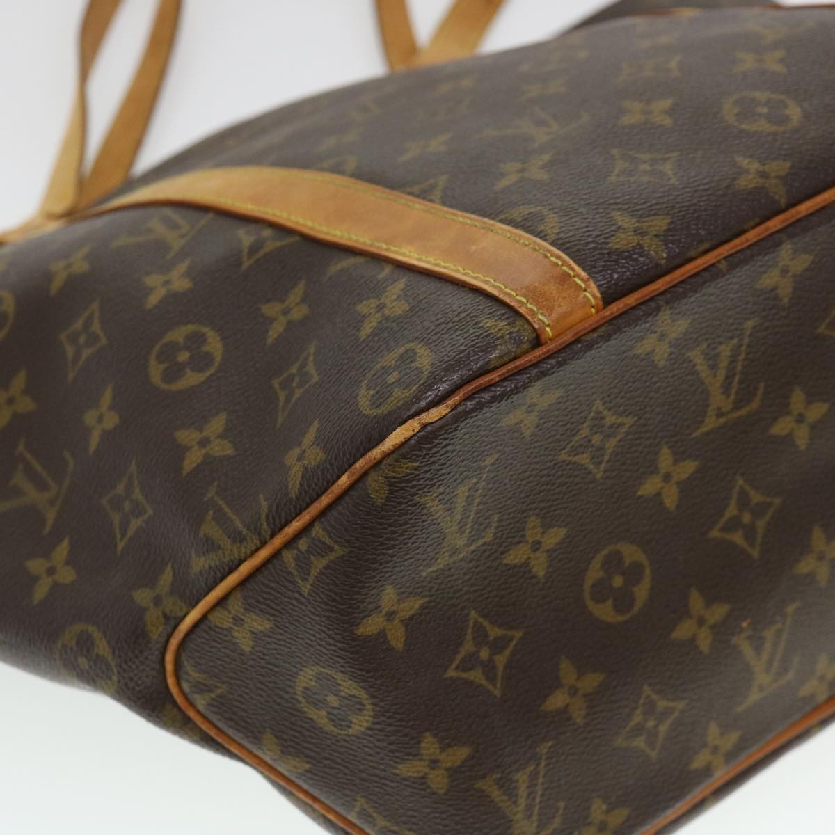 Louis Vuitton  Monogram Sac Shopping Tote Bag M51108 LV Auth 38461