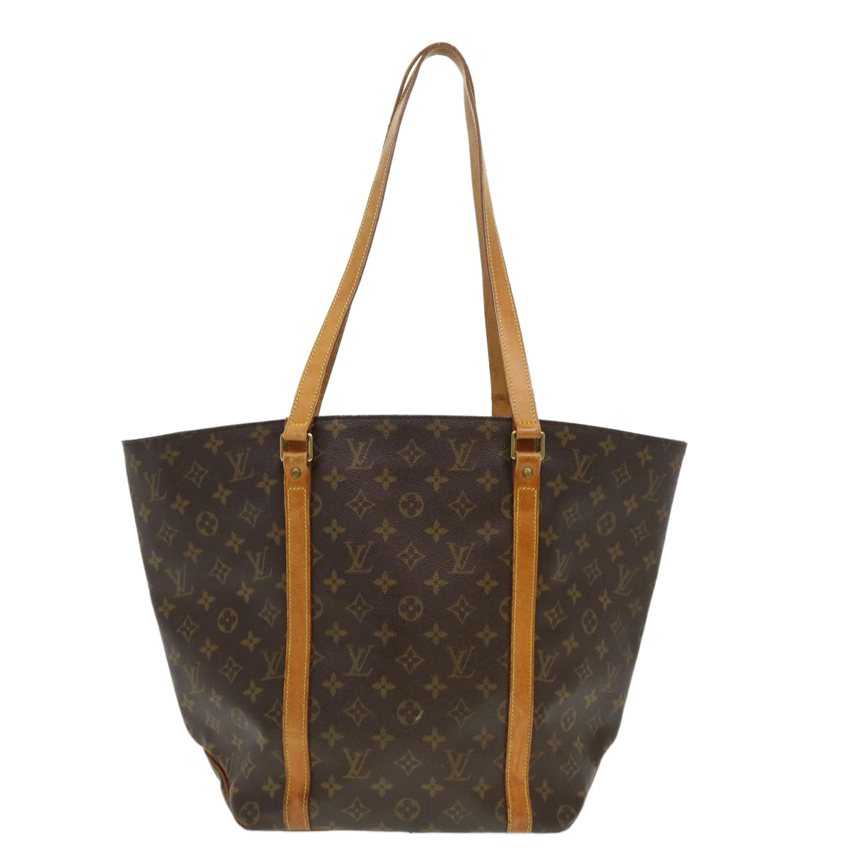 Louis Vuitton  Monogram Sac Shopping Tote Bag M51108 LV Auth 38461