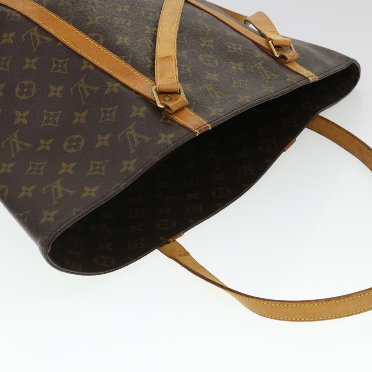 Louis Vuitton  Monogram Sac Shopping Tote Bag M51108 LV Auth 38461