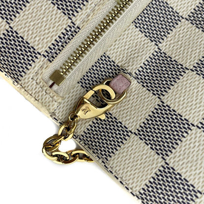 Louis Vuitton  - Rare Damier Azur Summer Trunks Pochette Weekend Chain Crossbody