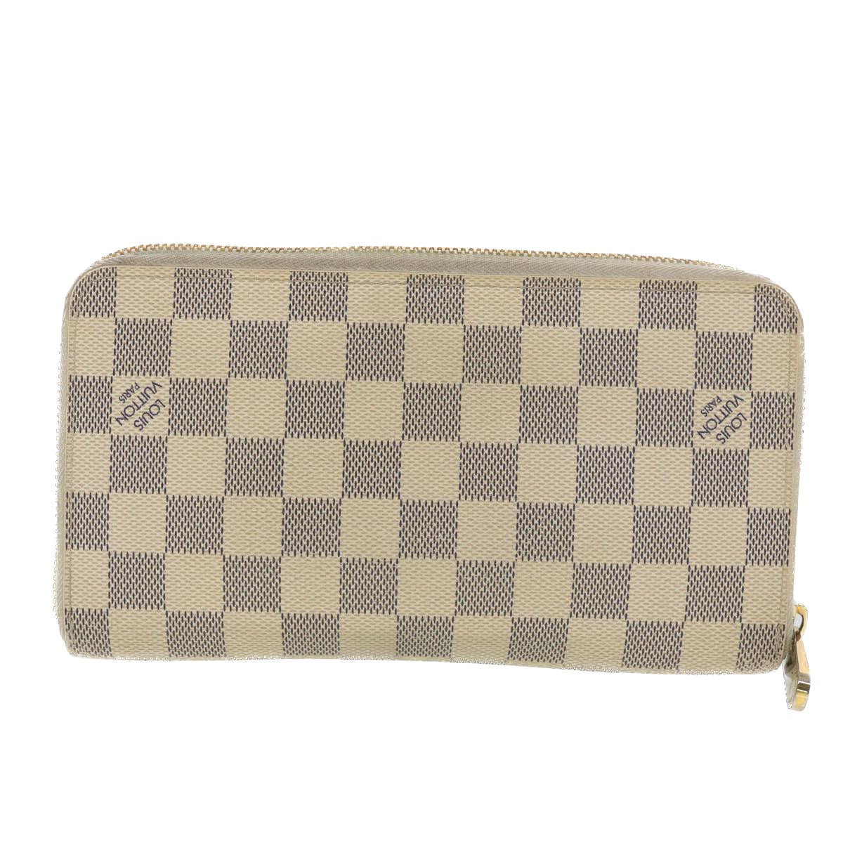 Louis Vuitton  Damier Azur Zippy Organizer Long Wallet N60012 LV Auth 38529