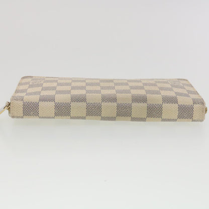 Louis Vuitton  Damier Azur Zippy Organizer Long Wallet N60012 LV Auth 38529