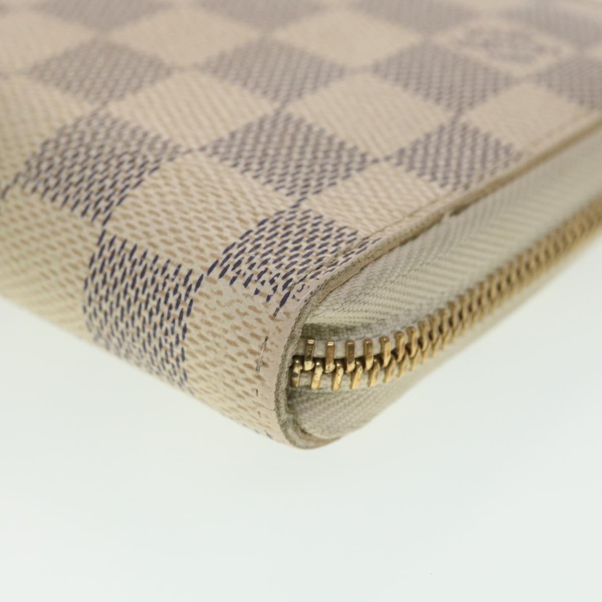 Louis Vuitton  Damier Azur Zippy Organizer Long Wallet N60012 LV Auth 38529