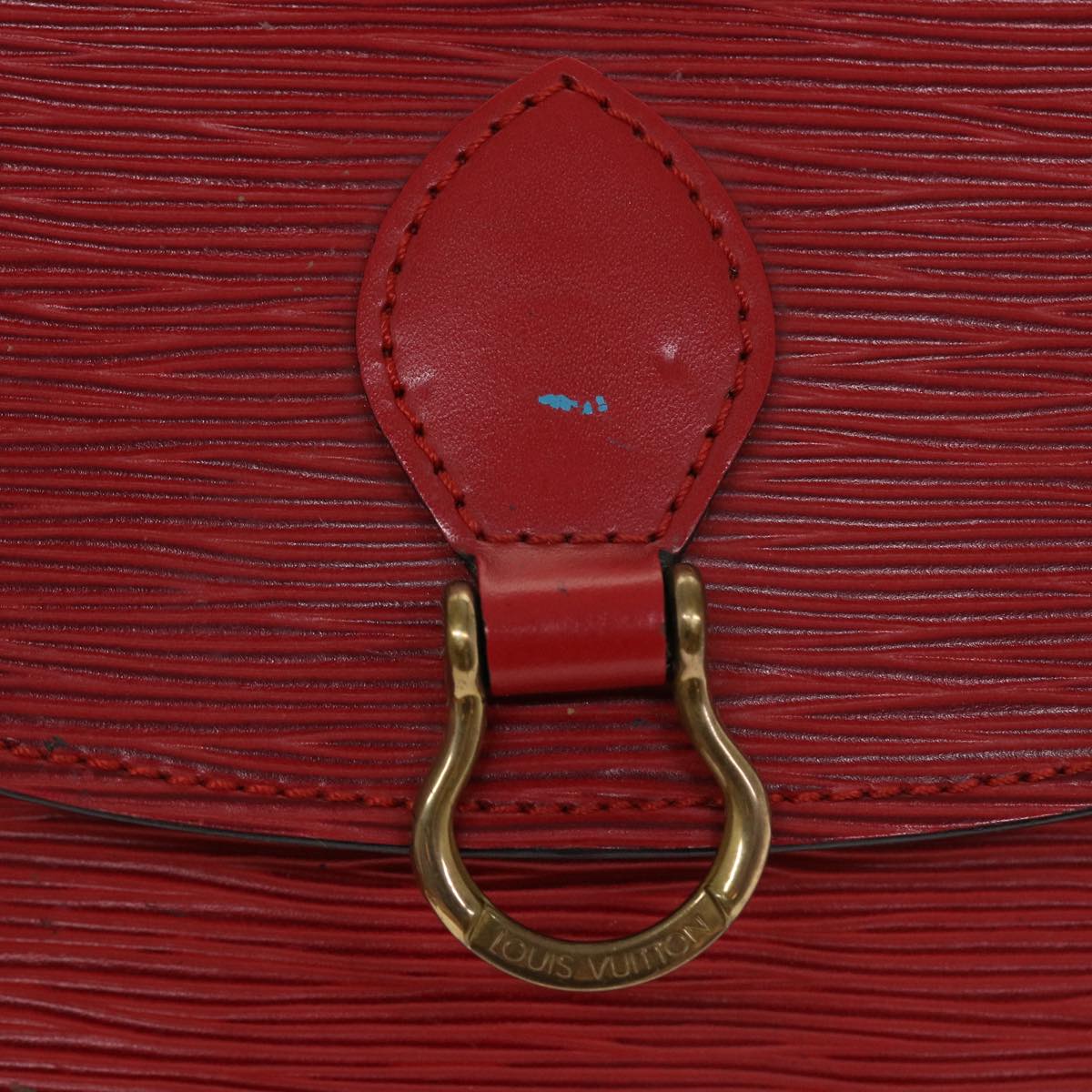 Louis Vuitton  Epi Saint Cloud PM Shoulder Bag Red M52217 LV Auth 38586