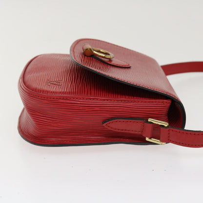 Louis Vuitton  Epi Saint Cloud PM Shoulder Bag Red M52217 LV Auth 38586