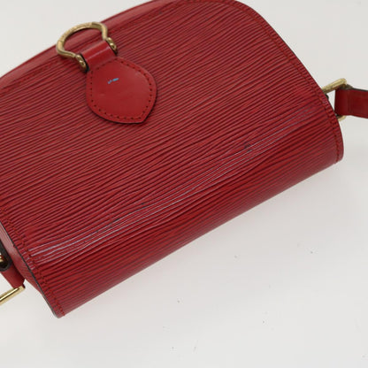 Louis Vuitton  Epi Saint Cloud PM Shoulder Bag Red M52217 LV Auth 38586