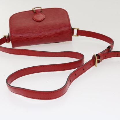 Louis Vuitton  Epi Saint Cloud PM Shoulder Bag Red M52217 LV Auth 38586