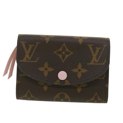 Louis Vuitton  Porte Monnaie Rosalie Coin Purse Rose Valerine M62361 Auth 38648