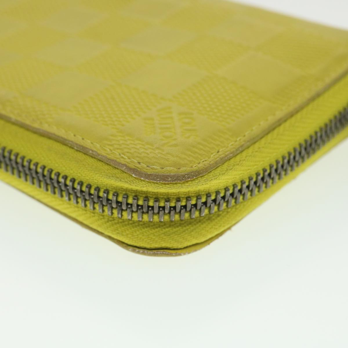 Louis Vuitton  Damier Infini Zippy Wallet Vertical Wallet Yellow N62236 LV 38679