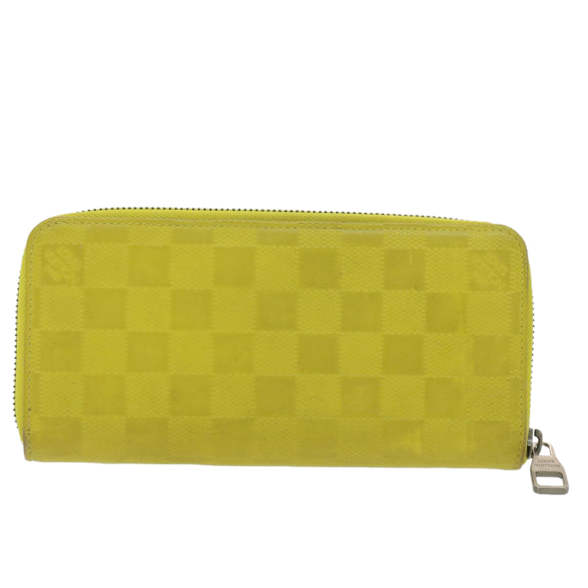 Louis Vuitton  Damier Infini Zippy Wallet Vertical Wallet Yellow N62236 LV 38679