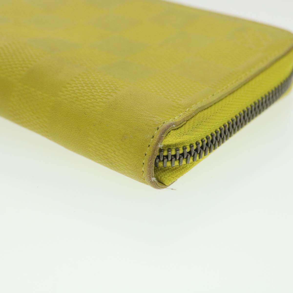 Louis Vuitton  Damier Infini Zippy Wallet Vertical Wallet Yellow N62236 LV 38679