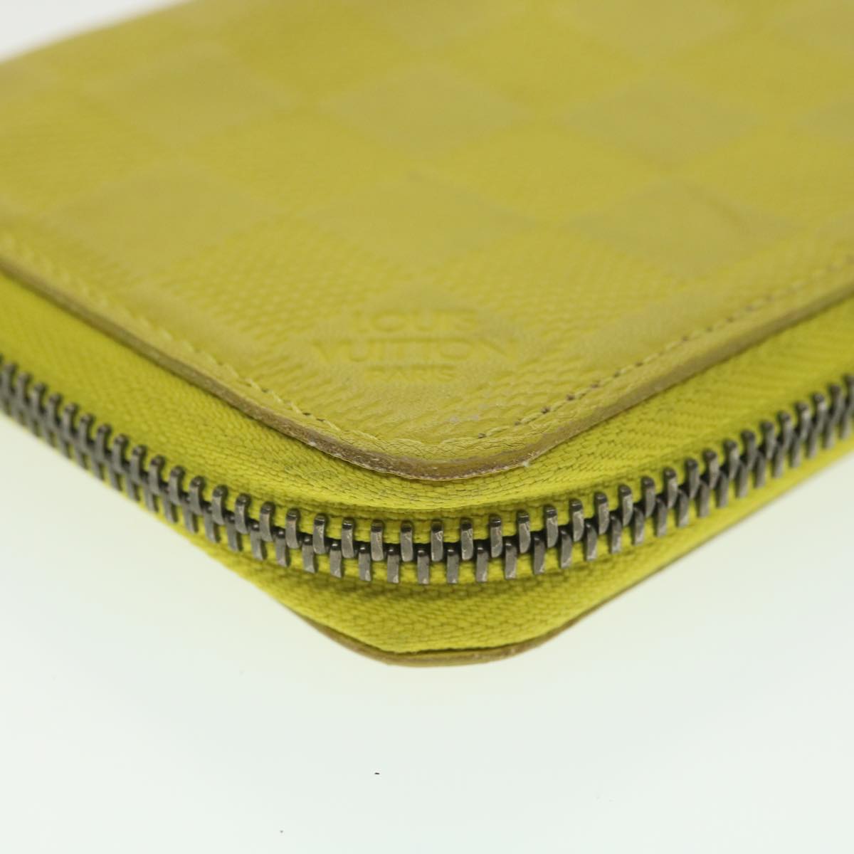 Louis Vuitton  Damier Infini Zippy Wallet Vertical Wallet Yellow N62236 LV 38679