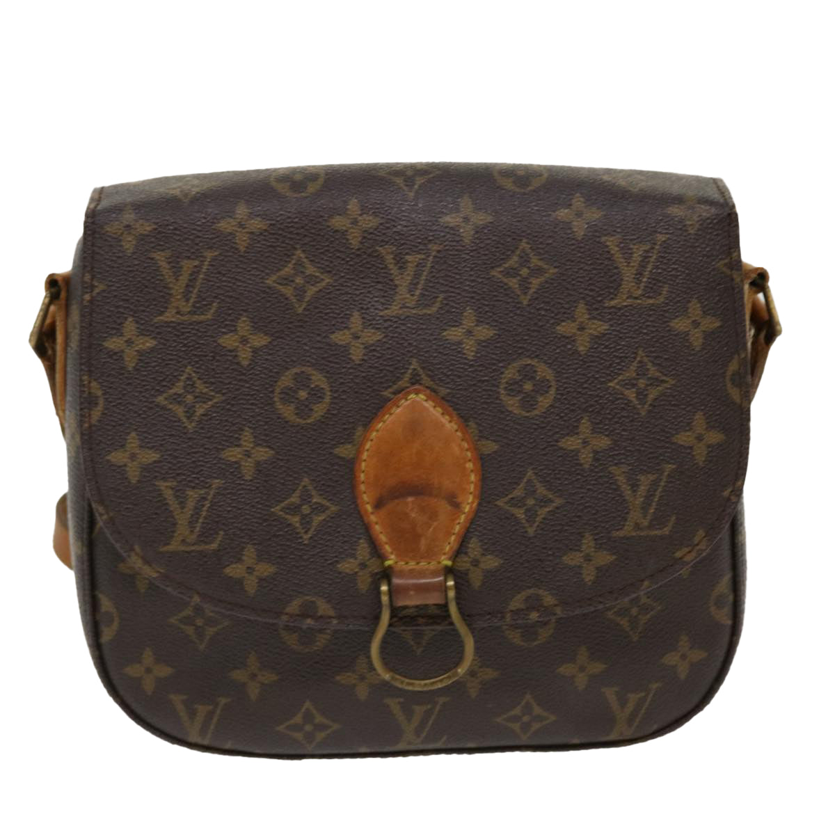 Louis Vuitton  Monogram Saint Cloud GM Shoulder Bag M51242 LV Auth 38691