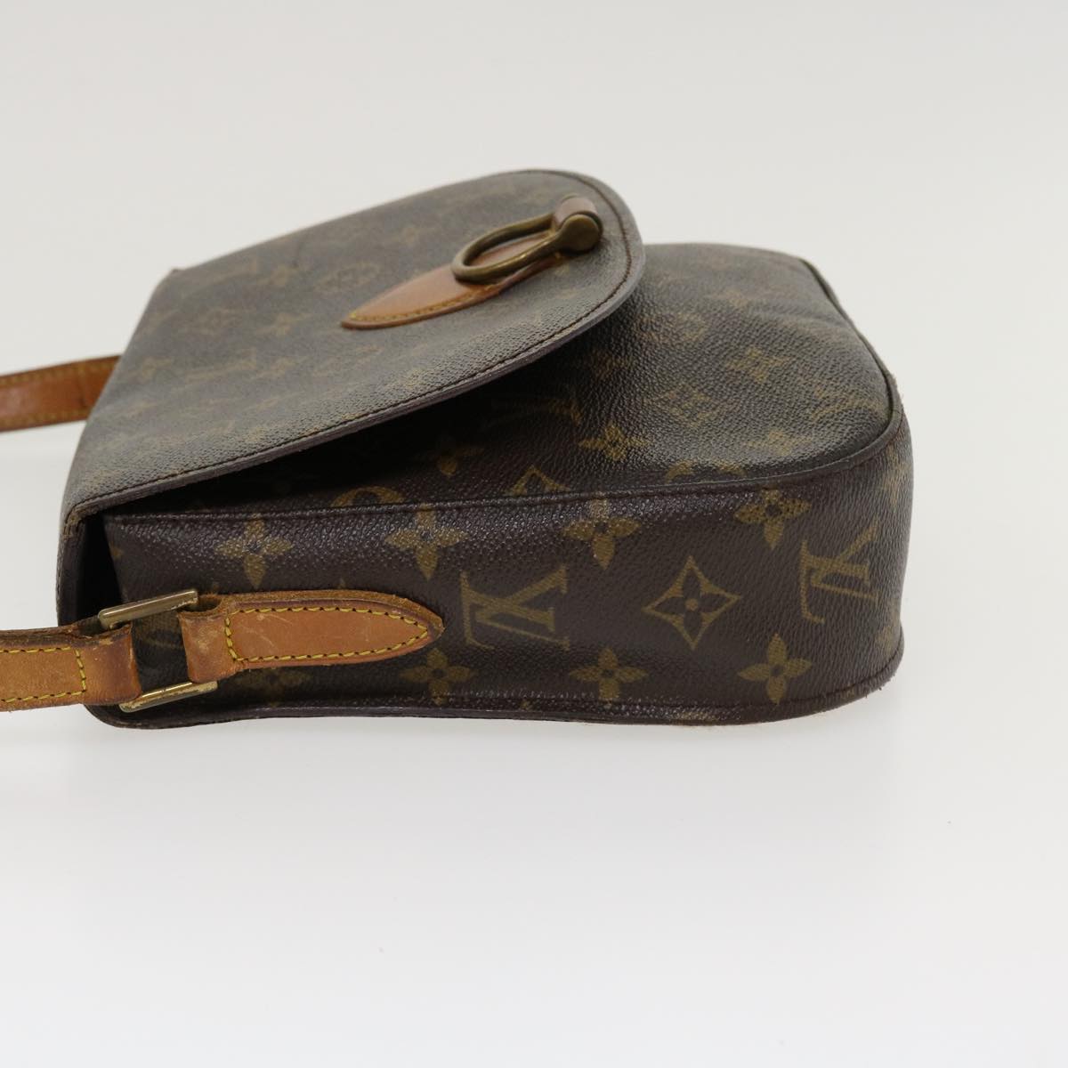 Louis Vuitton  Monogram Saint Cloud GM Shoulder Bag M51242 LV Auth 38691