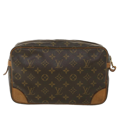 Louis Vuitton  Monogram Compiegne 28 Clutch Bag M51845 LV Auth 38754