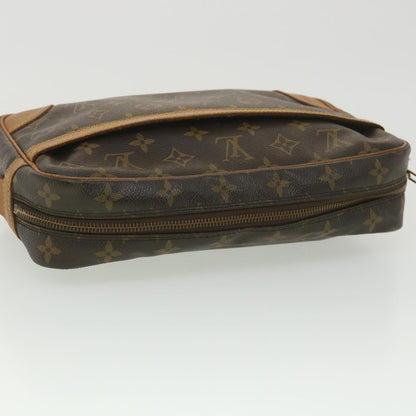 Louis Vuitton  Monogram Compiegne 28 Clutch Bag M51845 LV Auth 38754