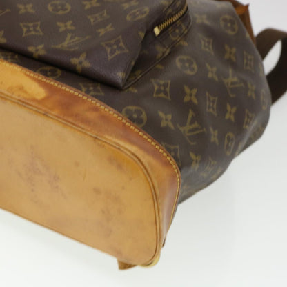 Louis Vuitton  Monogram Montsouris GM Backpack M51135 LV Auth 38762