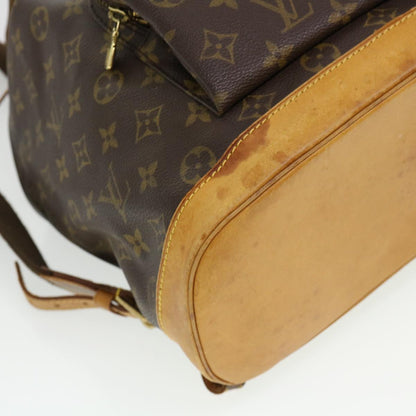 Louis Vuitton  Monogram Montsouris GM Backpack M51135 LV Auth 38762