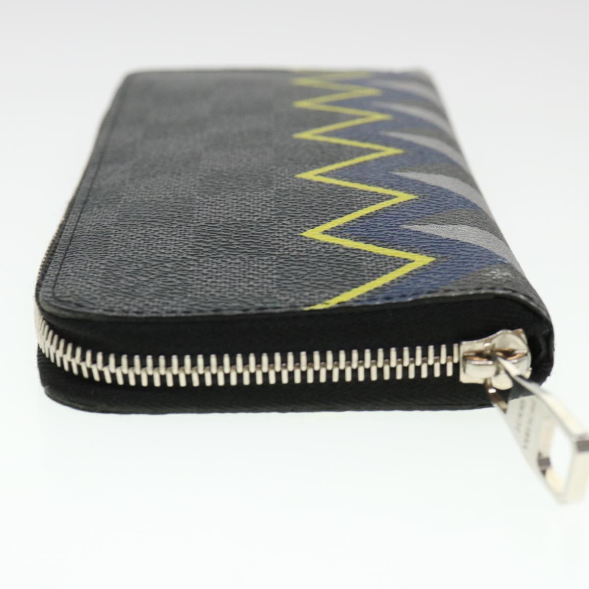 Louis Vuitton  Damier Graphite Zippy Wallet Vertical Wallet N61253 LV Auth 38889