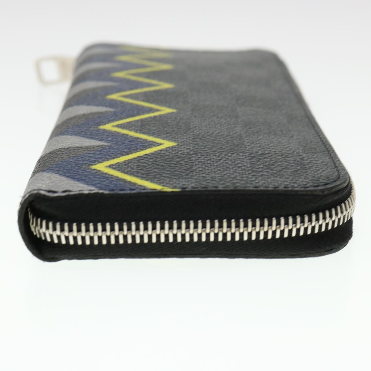 Louis Vuitton  Damier Graphite Zippy Wallet Vertical Wallet N61253 LV Auth 38889