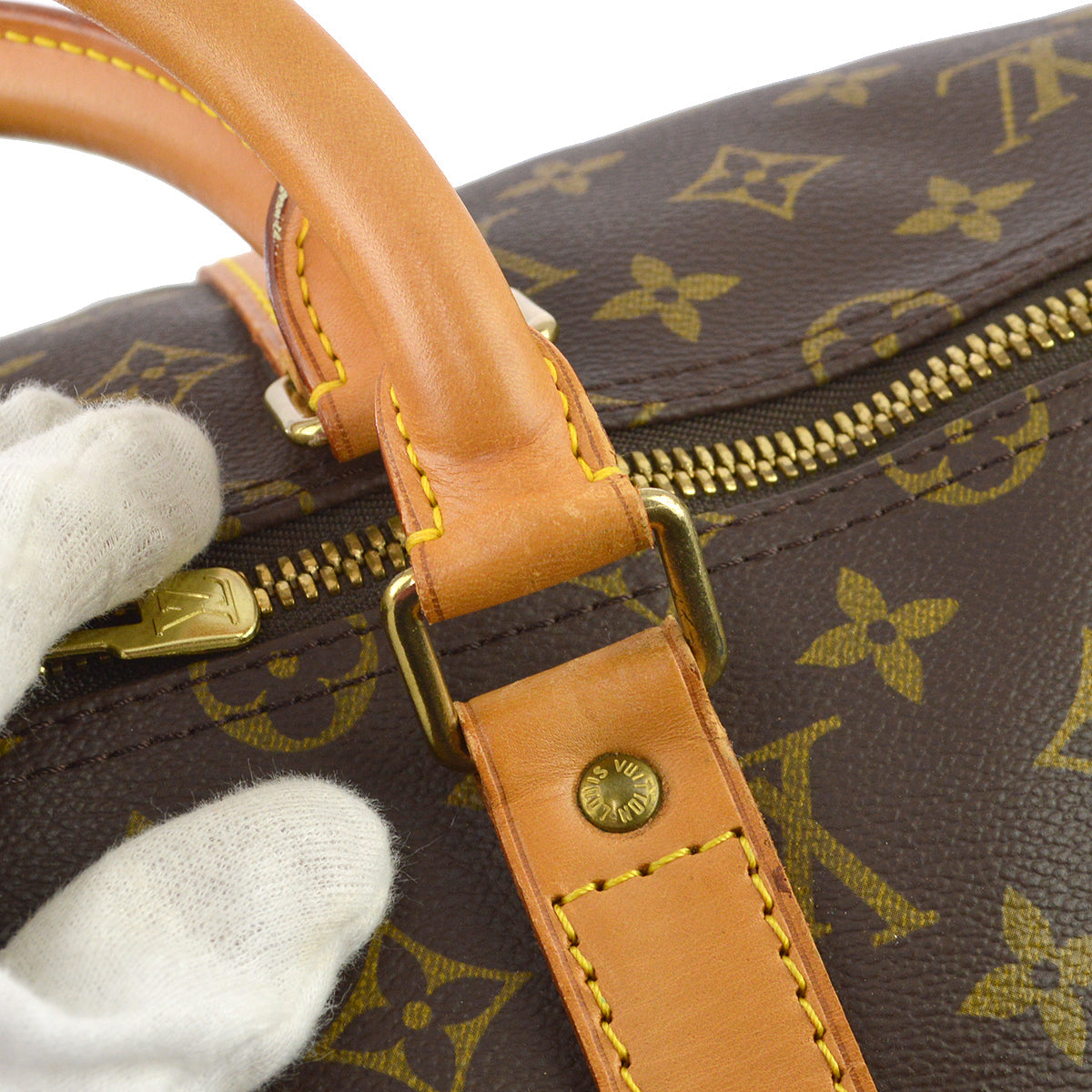 Louis Vuitton 1994 Monogram Keepall 55 Travel Duffle Handbag M41424