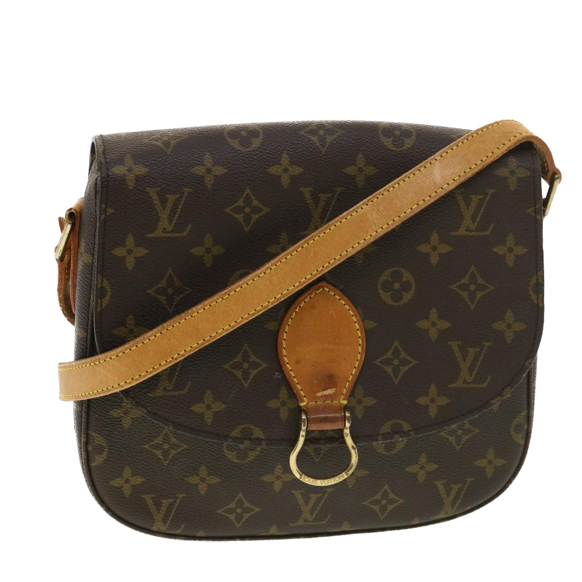 Louis Vuitton  Monogram Saint Cloud GM Shoulder Bag M51242 LV Auth 39298