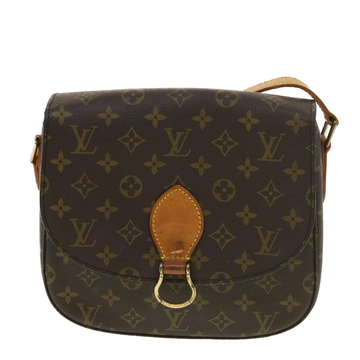 Louis Vuitton  Monogram Saint Cloud GM Shoulder Bag M51242 LV Auth 39298