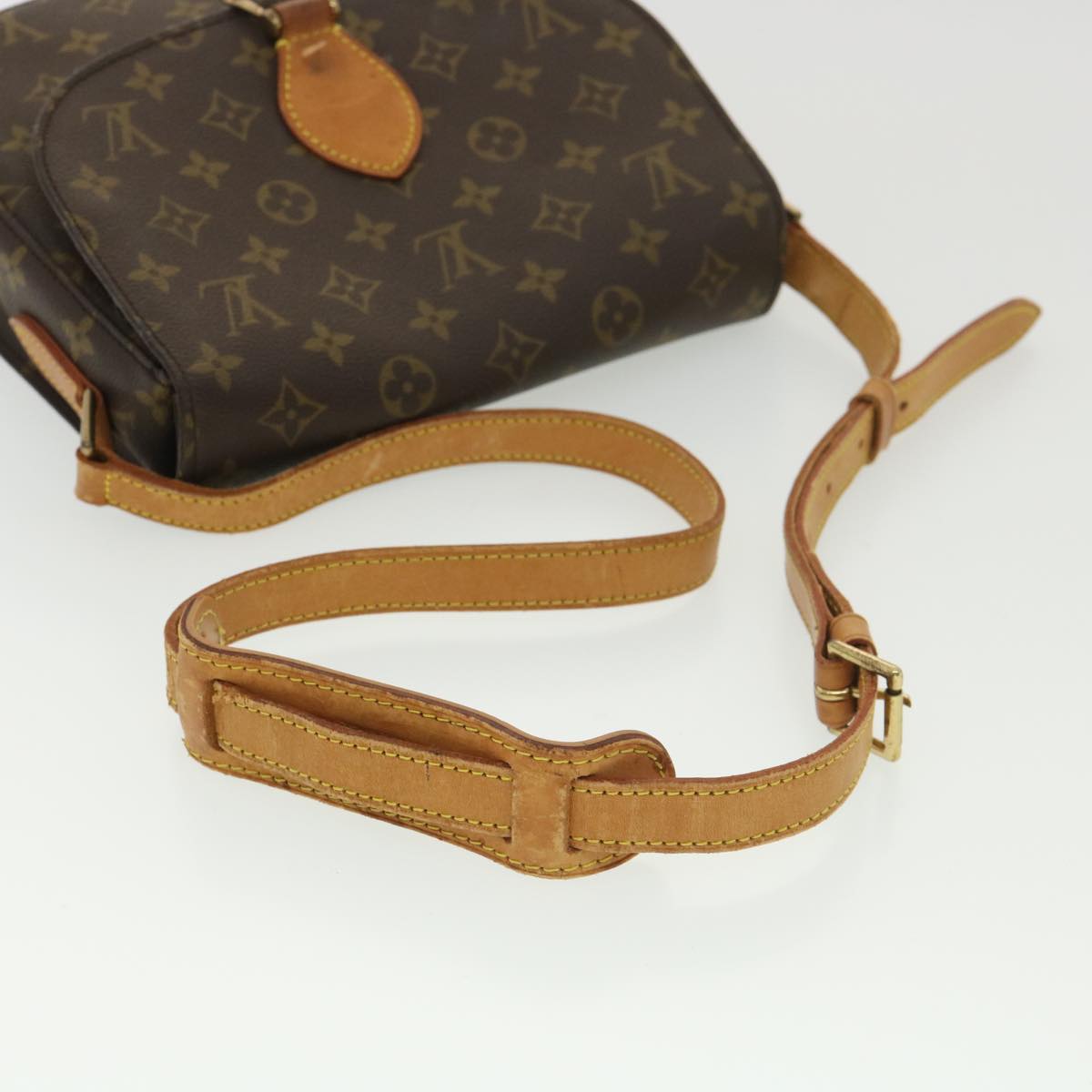 Louis Vuitton  Monogram Saint Cloud GM Shoulder Bag M51242 LV Auth 39298