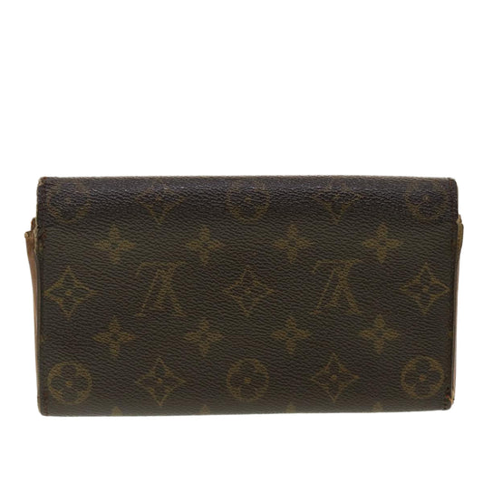 Louis Vuitton  Monogram Portefeiulle Sarah Long Wallet M66556 LV Auth 39485