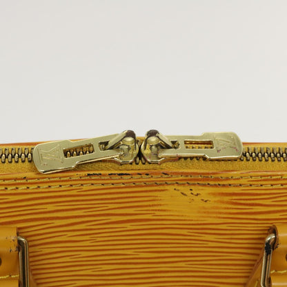 LOUIS VUITTON Epi Alma Hand Bag Tassili Yellow M52149 LV Auth 39561