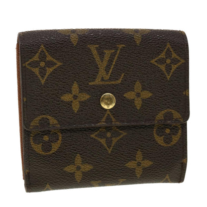 Louis Vuitton  Monogram Portefeuille Elise Wallet M61654 LV Auth 39872